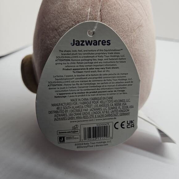 NEW, Squishmallow DISNEY PIXAR HAMM FROM TOY STORY 6.5 inch Kellytoy - Picture 7 of 8